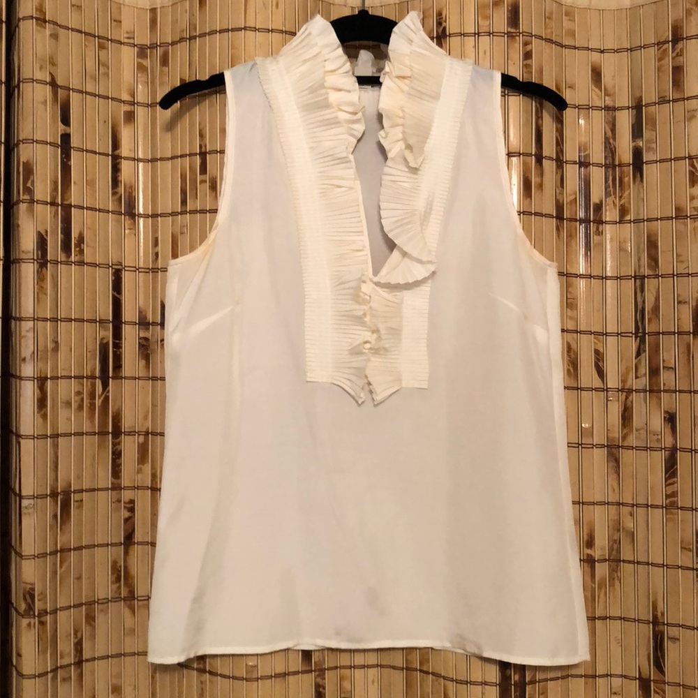 J. Crew Silk Top sz 0